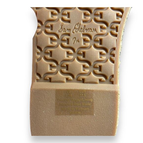 Sam Edelman Women's Size 7.5‎ black  Kerin Platform Sandals - Picture 8 of 8